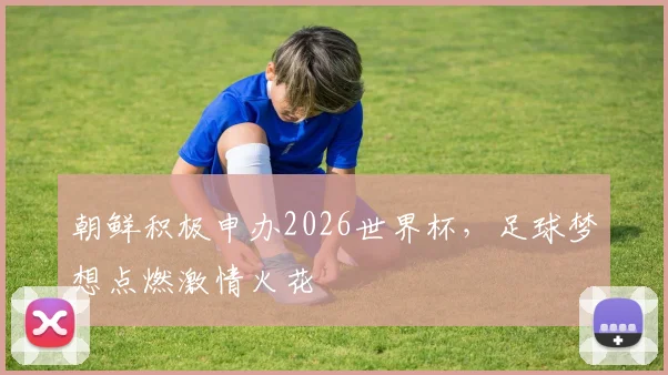朝鲜积极申办2026世界杯，足球梦想点燃激情火花
